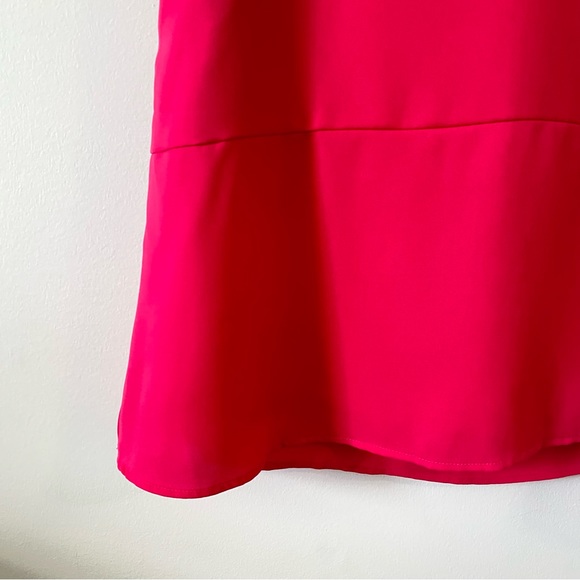 NWT CREMIEUX | Women’s Barbie Pink Short Sleeved Shift Dress with Pockets XSmall - Picture 5 of 9